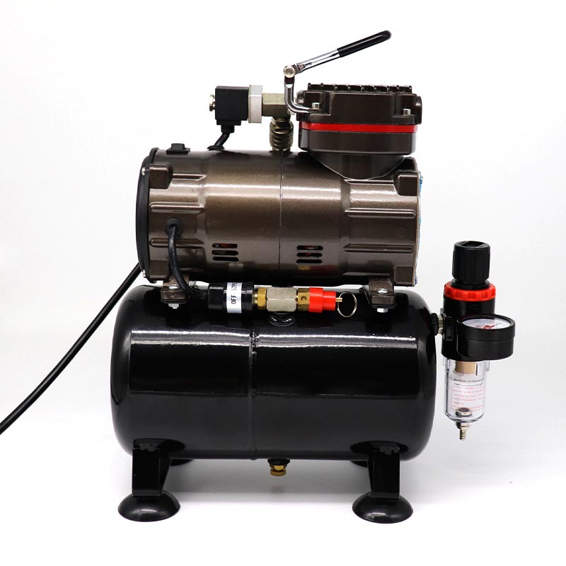 Mini Air Compressor,Mini Air Compressor,TC-30F Royalmax Twin Cylinder  Airbrush Compressor with Air Tank with Frame,WenZhou Hanfong Machinery Co.,  Ltd